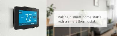 Check for the lock icon. Emerson Sensi Touch Wi Fi Smart Thermostat With Touchscreen Color Display Works With Alexa Energy Star Certified C Wire Required St75 Black 5 625 X 3 4 X 1 17 Amazon Com