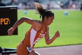 The proud husband posted congrats on social media for his athletically gifted spouse: Melissa Gonzalez Txrelays15 Texas Relays Athlete University Of Texas