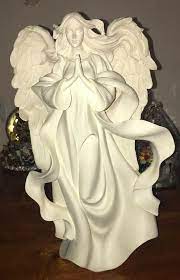 Are you looking for a quality statue of jesus for yourself or as a gift? Home Interior 58127 Christ Is Born Angel Statuette Ebay House Interior Cross Crafts Homco