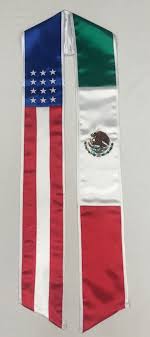 The usa is in distress and mexico has taken over! Mexican American Flag Stole Etsy