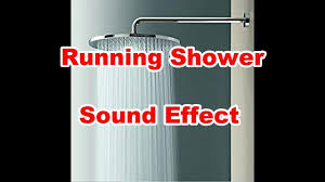 Shower Water Running Sounds Noises Film And Sound Effects Sound Effects Sound Shower