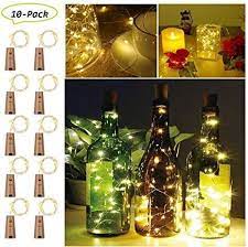 20 led flaschen licht 2m 10 st ck lichterkette bottles decoration decor bottle