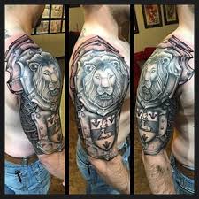 Lion Armor Tattoo Google Search Tatoeage Ideeen Tatoeageonwerpen Mouwtatoeages