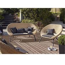 canape de jardin loa castorama fauteuil jardin mobilier design canape jardin