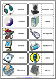 • teacher's guide with full teaching notes and extra activity ideas, workbook answer keys and transcripts. Computer Parts Esl Vocabulary Worksheets