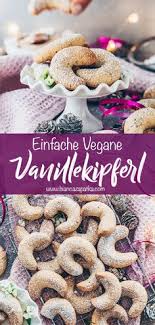 Mit Diesem Gelingsicheren Schritt Fur Schritt Rezept Fur Vegane Vanillekipferl Kannst Du Schnell Platzchen Ohne Ei Vanillekipferl Vegan Weihnachtsgeback Backen