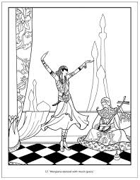 In 20th century scientists have also, coloring paging has proved to be beneficial for people having the disease of epilepsy. The Arabian Nights Coloring Book
