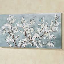 Blissful Branches Floral Canvas Wall Art In 2020 Selbstgemachte Leinwandkunst Blumen Wandkunst Leinwandkunst