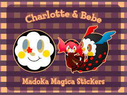 Charlotte Bebe Madoka Magica Stickers Anime Matte Gloss - Etsy