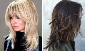 This blunt, layered style is versatile and suits all ages and face shapes. 23 Medium Layered Hair Ideas To Copy In 2021 Stayglam
