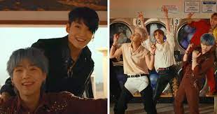 Jung kook, v] i wanna dance the music's got me going ain't nothing that can stop how we move, yeah let's break our plans and live just like we're golden and roll. Bts Releases New Permission To Dance Music Video Koreaboo