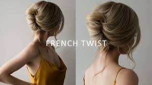 Check out our french twist selection for the very best in unique or custom, handmade pieces from our bun holders there are 4570 french twist for sale on etsy, and they cost $13.94 on average. How To French Roll Updo Hairstyle Perfect For Prom Weddings Work Youtube