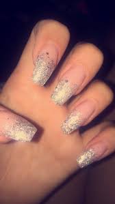 Swarovski, nail charms, wraps/decals, glitter, nail tips, tools/storage, & all the nail supply you would ever need: Silver Glitter Ombre Coffin Acrylic Nails Done By Chelsea Barrie Aesthetics Acrylicnailsshapes Silver Nails Acrylic Nails Stiletto Ombre Nails Glitter