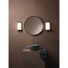Rucci wall mount led lighted makeup mirror 10x/1x 7 oil brushed bronze finish. 1194019 7982 Monza Led Bathroom Wall Light Bronze