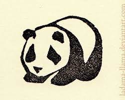 eraser stamp panda by ladamania on deviantart eraser stamp stamp eraser stamp diy