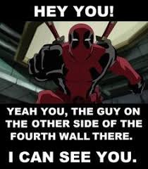 Deadpool 4th Wall Deadpool Funny Funny Marvel Memes Superhero