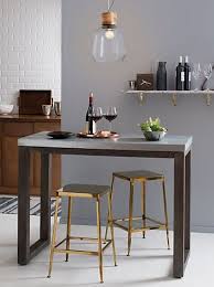 Flint Gold Bar Stools Cb2 In 2020 Wall Mounted Shelves Modern Dining Table Gold Bar Stools