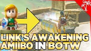 What Happens If You Scan Links Awakening Amiibo In Breath Of The Wild