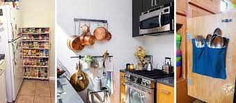 L'idée serait une cuisine en l, avec la partie plan de travail séparant le salon qui se prolongerait par une table convivial. 22 Astuces Pour Amenager Une Mini Cuisine Idees Rangement Dans La Cuisine