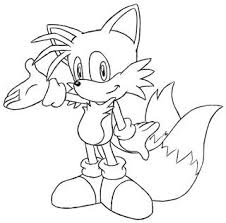 How To Draw Tails Draw Central How To Draw Sonic Drawings Coloring Pages