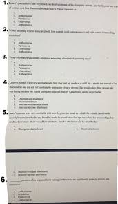 Re:type a v type b parenting of teen. Solved 1 Pranav S Parents Love Him Very Much Are Highly Chegg Com