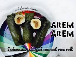 Gambar mewarnai ibu kita kartini gambar mewarnai. My Purple World Arem Arem Indonesian Stuffed Coconut Rice Roll