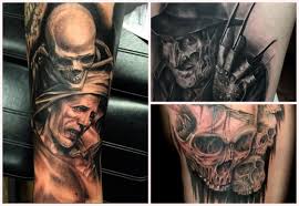 Today, many people make use of other symbols in place of the monkeys to get across the same meaning but to add a unique twist into the design of their tattoo which … Spooky Tats Show Off Owners Love For The Macabre Best Tattoo Contest Cleveland Com