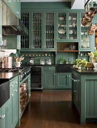 Paint Color Portfolio Dark Green Kitchens Dark Green Kitchen Home Kitchens Home Decor