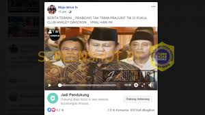 Polis kuala lumpur dan selangor hari ini memperketat kawalan sekatan jalan raya (sjr) di setiap plaza tol berikutan pelaksanaan perintah kawalan pergerakan 3.0. Salah Video Berita Terkini Prabowo Tak Trima Prajurit Tni Di Pukul Club Harley Davidson Viral Hari Ini Turnbackhoax Id