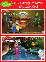 Do you prefer a classic red and green christmas design or do you want a unique card that will showcase your pets? Make Your Own Lego Minifigure Family Christmas Card Inspiration Laboratories