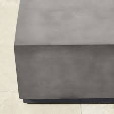 Check out our concrete coffee table selection for the very best in unique or custom, handmade pieces from our coffee & end tables shops. Lucca Concrete Outdoor Rectangle Coffee Table Patio Furniture Williams Sonoma