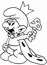 Pypus is now on the social networks, follow him and get latest free coloring pages and much more. King Smurf From The Smurf Coloring Page Kids Play Color