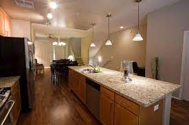 When using recessed lighting, always check the. Galley Kitchens Pros Cons And Tips