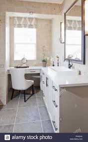 bathroom vanity and dressing table