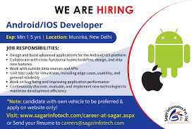 Hiring Android Ios Developer Sipl Ios Developer Job Opening We Are Hiring