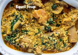 Soup made of thickened melon seeds and leaf vegetables; Egusi Soup Recipe How To Cook Nigerian Egusi Soup Besthomediet
