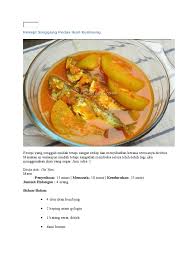 Che nom, shah alam, malaysia. Resepi Singgang Pedas Ikan Kembung