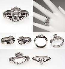 Pin By Yvonne Martinez On Jewelry Is This Girl S Best Friend Irish Wedding Rings Heart Diamond Engagement Ring Claddagh Ring Wedding