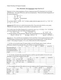 One gene pair controls flower height. Chi Square Example Problem