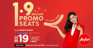 Air asia adalah penyedia layanan penerbangan dengan harga murah (low cost carrier), dan seluruh tiket yang sudah dibeli tidak akan bisa di refund (non refundable). Airasia Welcomes 2019 With 1 9 Million Promo Seats Airasia Newsroom