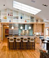 Features of a kitchen with tall ceilings. Kitchen Design Ideas With High Ceiling Ksa G Com