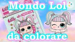 Bellissimi disegni kawaii unicorno facili. L Album Magico Delle Lol Surprise Tutto Da Colorare Scarta Regali Youtube