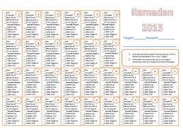 Taraweeh Reward Chart For Kids Victorian Muslimah Australia
