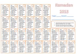 Taraweeh Reward Chart For Kids Victorian Muslimah Australia