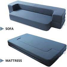 Amazon Com Maxdivani Folding Bed Couch Folding Foam Sofa Bed Memory Foam Mattress Convertible Sofa Floor Couch S Foam Sofa Bed Sofa Bed Memory Foam Foam Sofa