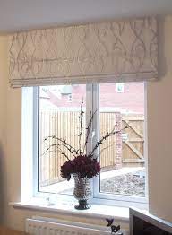 Roman Blind Outside The Recess Roman Blinds Living Room Living Room Blinds Blinds Design