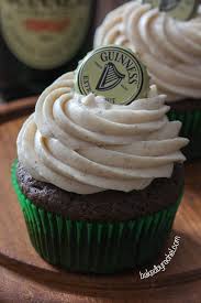 Guinness Chocolate Cupcakes With Cinnamon Cream Cheese Frosting Recipe From Bakedbyrachel Com Desserts Eat Dessert Baking
