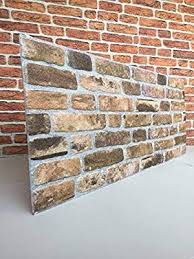 Wandverkleidung In Steinoptik Fur Schlafzimmer Wohnzimmer Kuche Und Terrasse In Klinkeroptik Look St 351 119 Amazon De Baumark House Siding Siding House