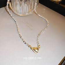 Collier de perles en argent