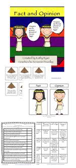 Fact And Opinion Pack Ancient Egypt Edition Fact And Opinion Classroom Activities Reading Facts